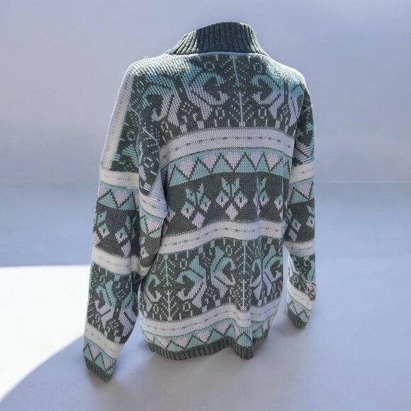 Vintage Fair Isle Inspired Sweater - Picture 2 of 2